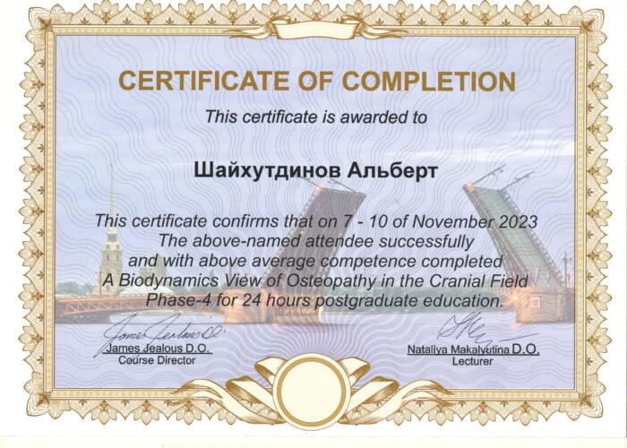 Обучение ноябрь 2023
